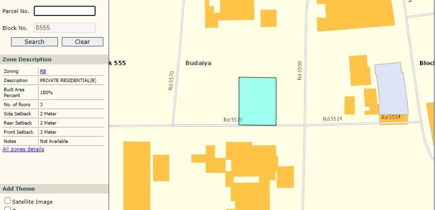 Residential land (RB) for sale located in Budaiya