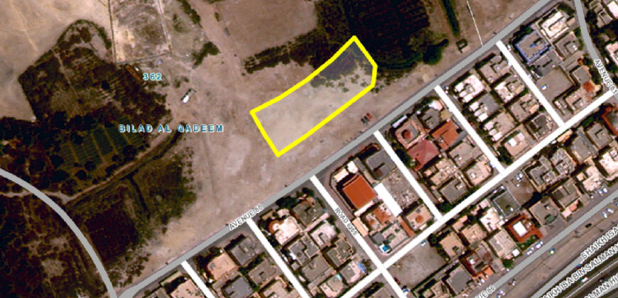 Land for sale located in Bilad Al Qadeem, with total size of 3005.70 SQM, offered for BD 808,826 /- (Price Negotiable)