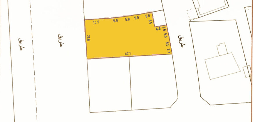 Residential land for sale located in Khamis Town