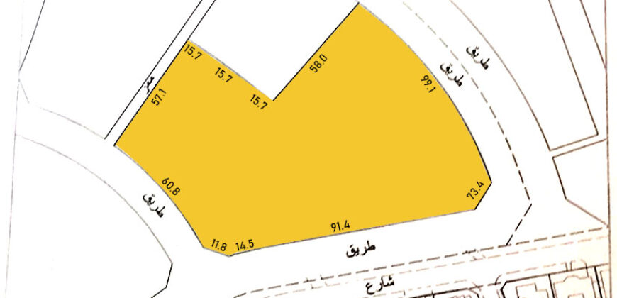 Land for sale classified as GBD located in Bilad Al Qadeem