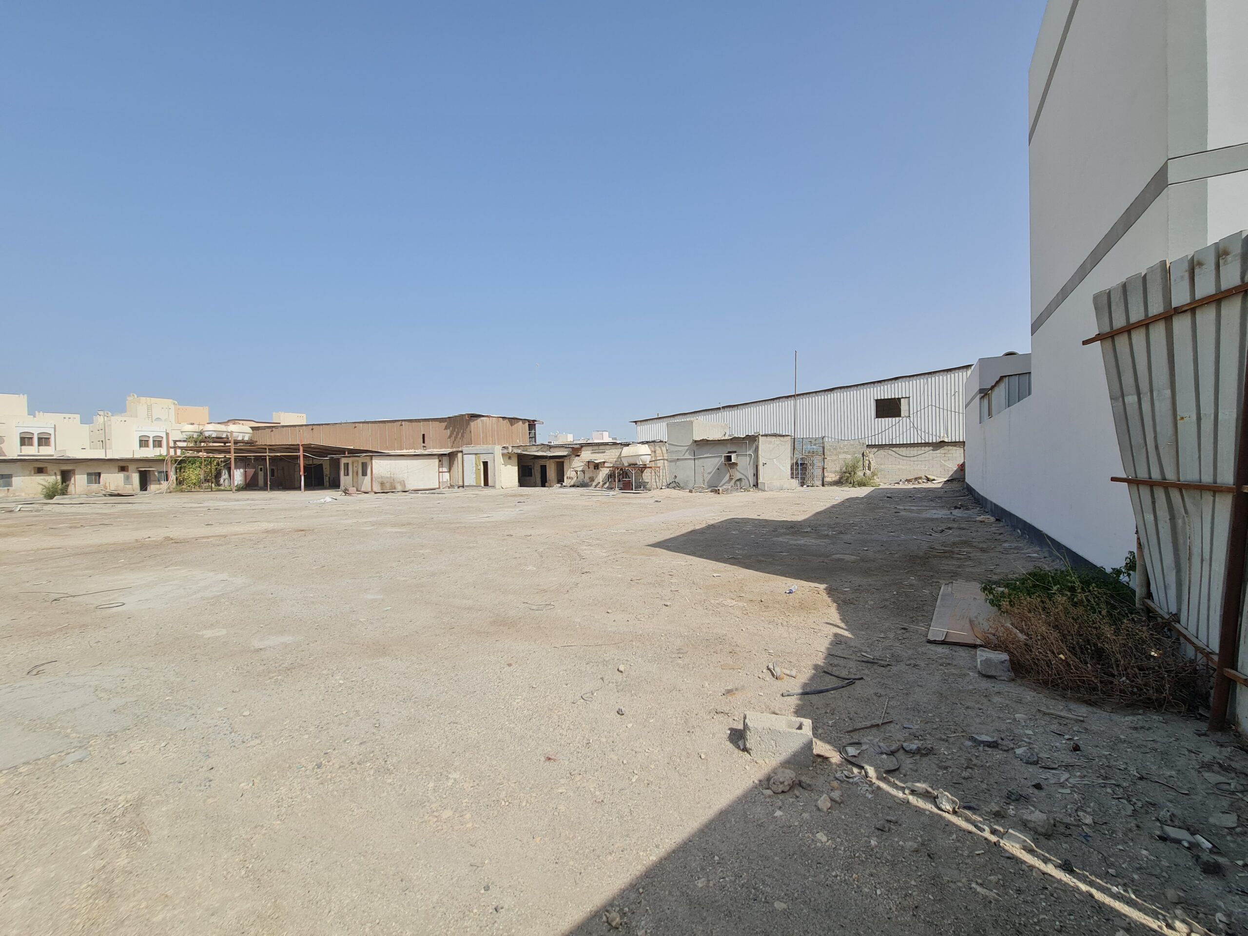 Open land with 29 rooms for labor camp available for rent in Sanad