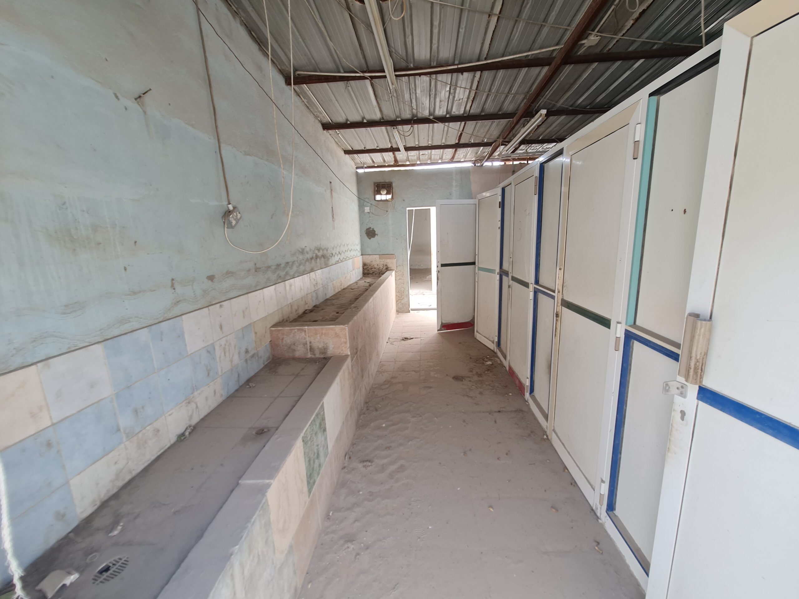 Open land with 29 rooms for labor camp available for rent in Sanad
